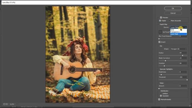 Lens Blur Filter of Photoshop | Master Class of Filters | Filter Tutorials | Class 2 | Emel Learnin смотреть онлайн