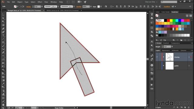 Illustrator Tutorial - Using the Join tool in Illustrator CC смотреть онлайн