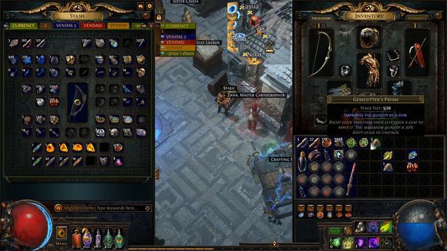 [PATH OF EXILE ULTIMATUM] COMO FAZER GEMAS LVL 21/23% QUALITY E GEMAS 20% SEM GASTAR PRIMS смотреть онлайн