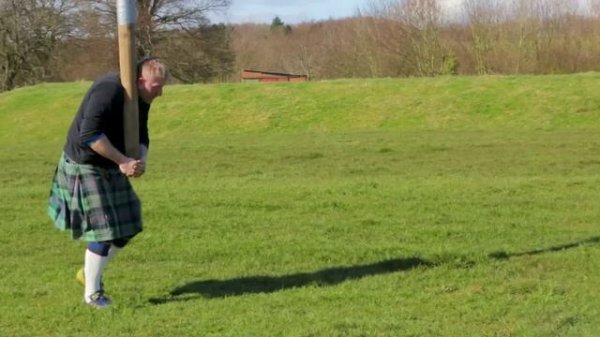 Highland Games - How to caber toss