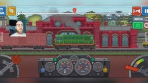 ИНТЕРЕСНЫЙ СИМУЛЯТОР ПОЕЗДА TRAIN SIMULATOR 2D / МОЙ ПЕРВЫЙ ЗАЕЗД ПО ИГРЕ!