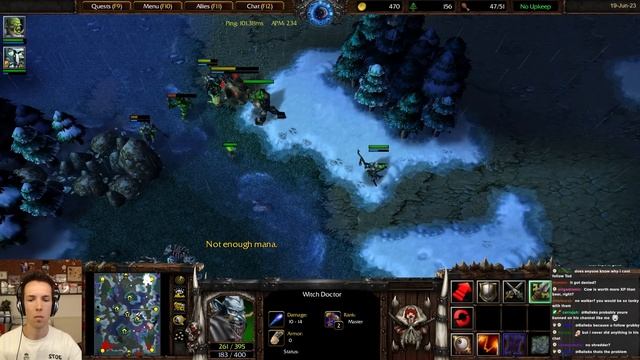 The game with Taurens, Witch Doctors and the crazy Zeppelin micro - WC3 - Grubby смотреть онлайн