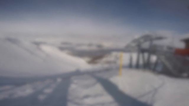 Snowboarding In Sauze D'oulx, Italy