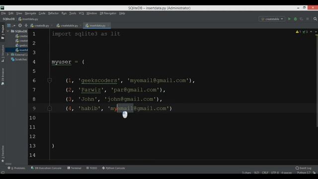 Python SQLite Database Tutorial | SQLite CRUD Operation in Python смотреть онлайн