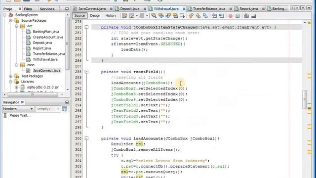 Banking System Java Tutorial Part 9 смотреть онлайн