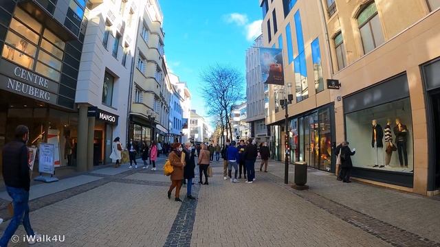 ?? Luxembourg City Walk 4K ? 4K Walk Tour☀️ Luxembourg ?? (Sunny Day)