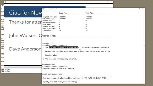 Questions and Answers to Stabilizing Performance when Upgrading an Oracle Database смотреть онлайн