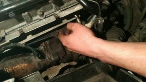 Проверка прокладки между турбиной и выхлопным коллектором Пассат Б5