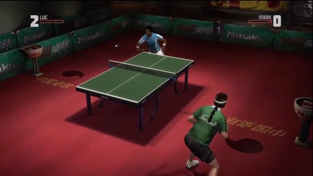 Rockstar Table Tennis - Serving Aces Luc vs Mark (Expert) смотреть онлайн