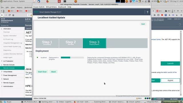 Tutorial on Installing and updating iLO and HP Service Pack for Proliant (SPP) version 2018.06 смотреть онлайн