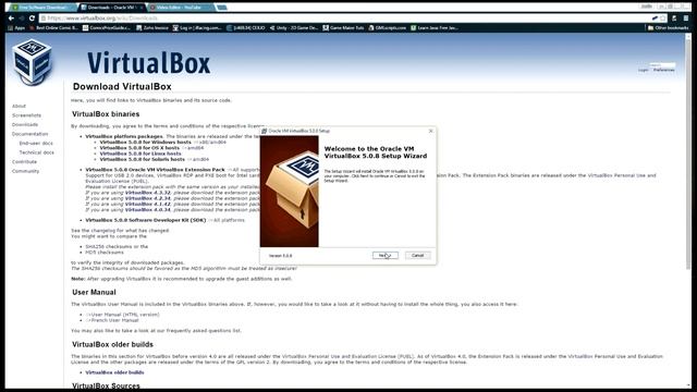Installing Oracle Virtual Box on a Windows 10 PC смотреть онлайн