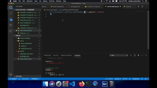 Как написать паралеллизацию и перезапуск упавших тестов на чистом nodejs. Часть 1 смотреть онлайн