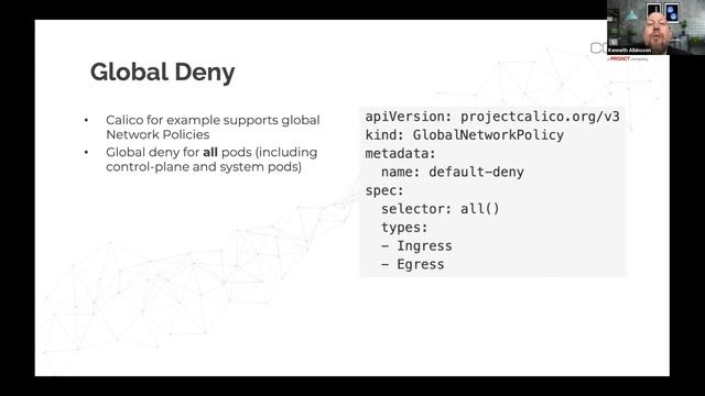 Kubernetes Network Policies | Snacka Kubernetes med Conoa 29 september 2022 смотреть онлайн