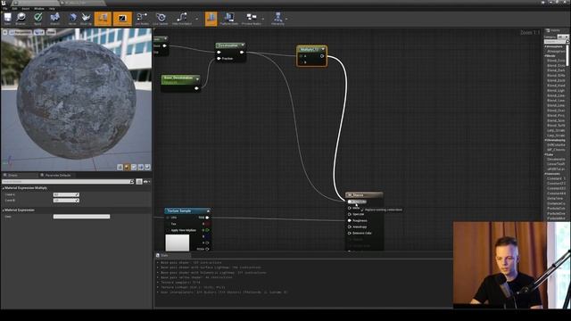 Color Correction материал в Unreal Engine смотреть онлайн