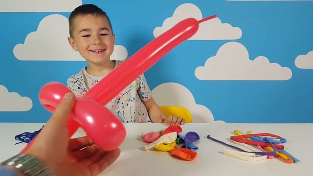 ✔ Bob Baloon делаем собачку из шариков колбасок // учимся делать фигурки из шариков смотреть онлайн
