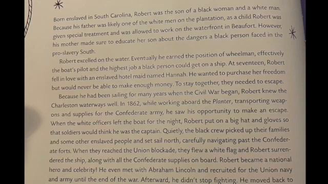 Little Legends: Robert Smalls Read Aloud x Vashti Harrison смотреть онлайн