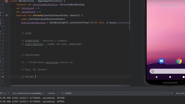Getting Started with Coroutines in Android Development | A Step-by-Step Tutorial | Kotlin смотреть онлайн