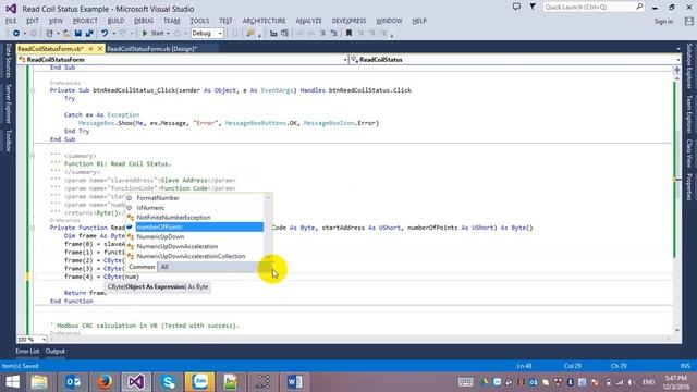 ? Modbus RTU With Visual Basic: Function 01 Read Coil Status смотреть онлайн