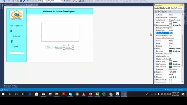 C# :- Create Text to Speech Converter Window Form App in Visual Studio 2017 смотреть онлайн