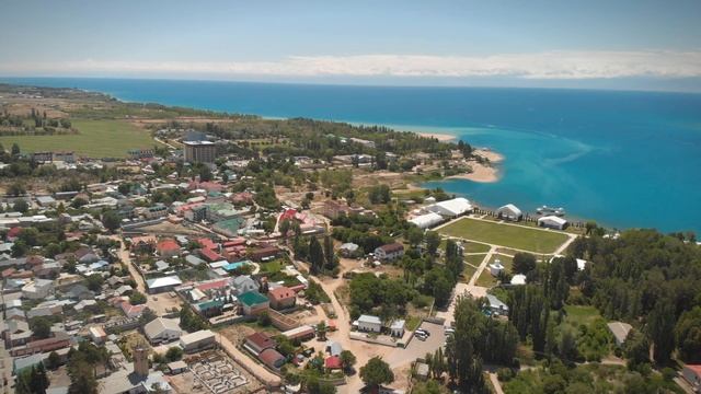[4K] Cholpon-Ata. Issyk-Kul coast 2021 / Чолпон-Ата. Побережье Иссык-Куль 2021 смотреть онлайн