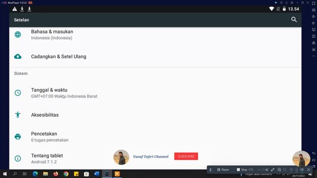 CARA MENGUBAH TANGGAL DAN WAKTU DI EMULATOR NOX PLAYER смотреть онлайн