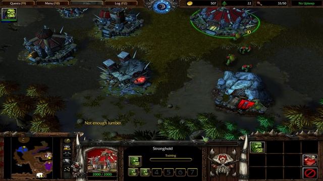 Warcraft III Reign of Chaos: Orc Campaign #3 - Cry of the Warsong смотреть онлайн