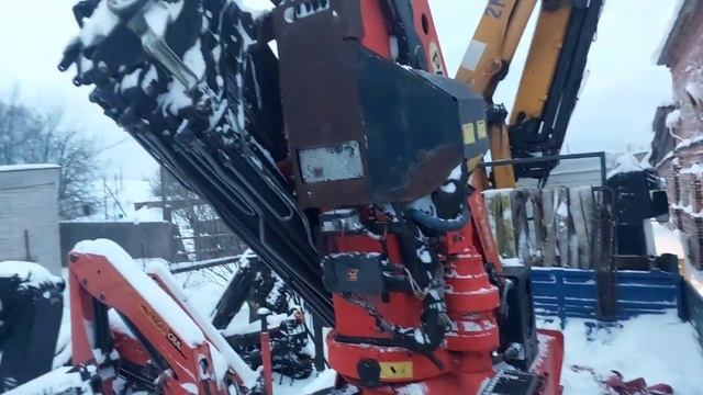 Забираем новую манипулятор Palfinger 27000