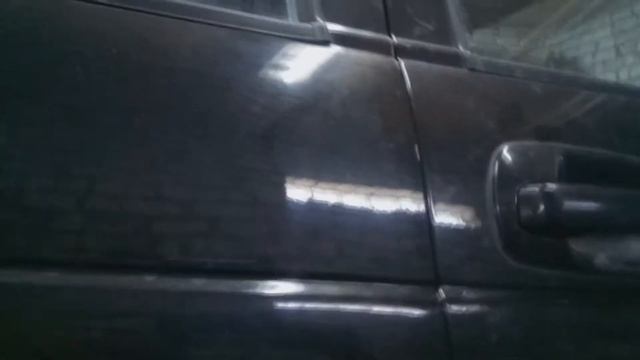 Ремонт Лада Приора. Врезка задней части (Отсверливание заднего левого крыла). Видео 3