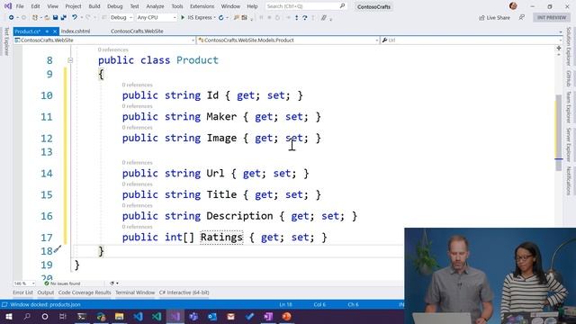 Adding Data to an ASP.NET Core Website | ASP.NET Core 101 [3 of 13] смотреть онлайн