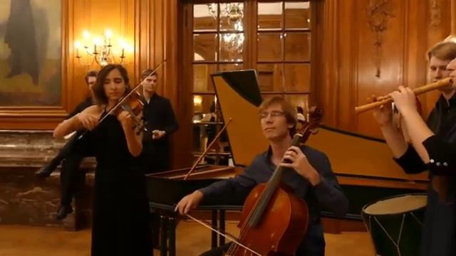 Тарквинио Мерула. Чакона из концертной сонаты, ор.12. Исполняет камерный ансамбль I Zefirelli. смотреть онлайн