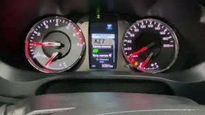 Русификация Toyota Hilux GR 2022г из Арабских Эмират