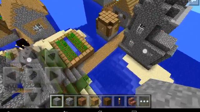 Сидды на Minecraft PE 1 часть-деревня на воде смотреть онлайн