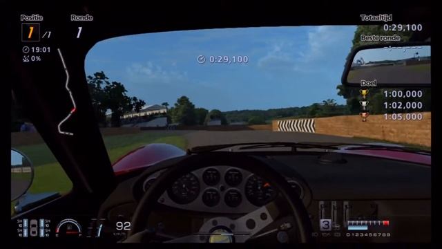 Gran Turismo 6 - Goodwood festival of speed 1-3 (Ferrari Dino 246GT) GOLD! смотреть онлайн