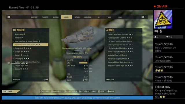Fallout 76 chill queens xp then giveaway смотреть онлайн