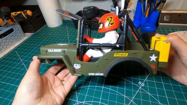 Tamiya Wild Willy 2 Build Part 3/3.WR-02 RC Kit 58242 steps 19-26 Jeep body shell completed смотреть онлайн