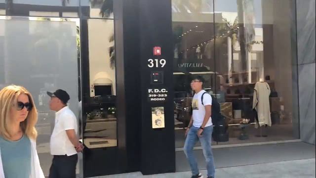 Beverly Hills - самое звездное место в мире. Родео Драйв. Гуляем по местам фильма "Красотка". смотреть онлайн