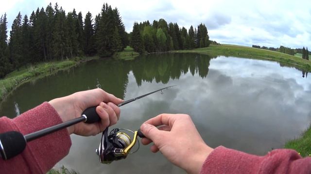 Ловля окуня на микроджиг. Применение оснастки Джиг-Риг. смотреть онлайн