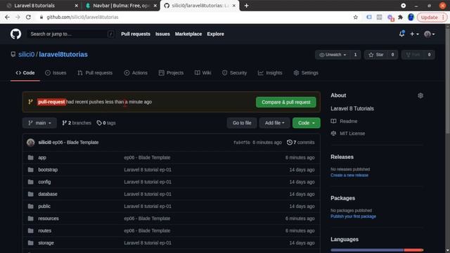 Github - Como criar um pull request e colaborar com repositórios смотреть онлайн