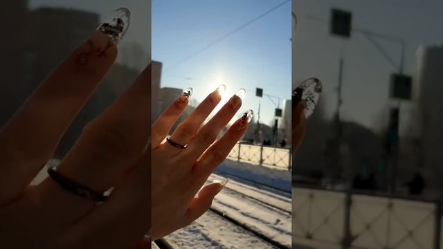 #маникюр #ногти #крейзиманикюр #дизайнногтей #прозрачныеногти