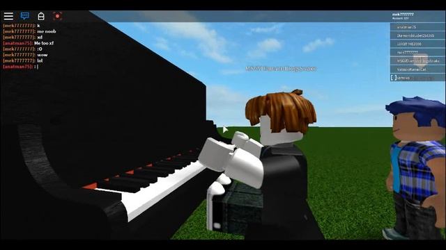 Roblox Piano Keyboard v1.1: bacon เล่นเพลงtokyo ghoul โตเกียวกลู смотреть онлайн