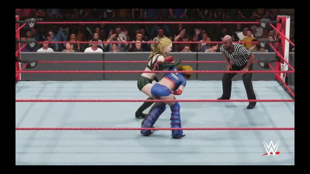 WWE2K RAW: Alexis Atlantic (RAW World Champion) Vs. Erika Eisenberg: Non-Title Match смотреть онлайн