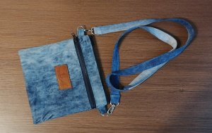 Сумка из старых джинсов №29.