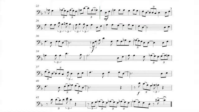 St James Trombone Infirmary Solo. Play-Along Backing Track смотреть онлайн