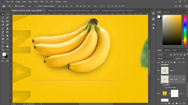 Banan Social Media Design Photoshop смотреть онлайн