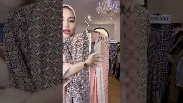 TREND FASHION BAJU KAFTAN BATIK DAN OUTER MEWAH TERBARU 2023 2024