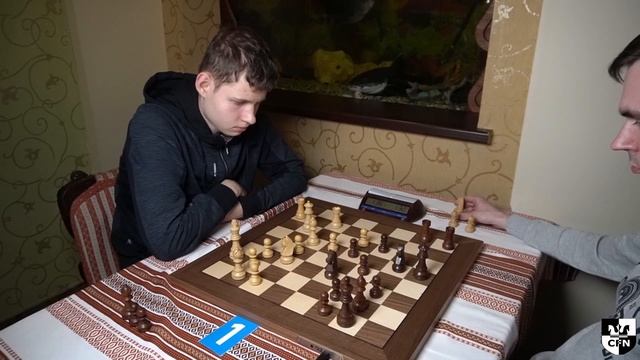 CFN Pro I-XXVII 6 round D. Gotsyuk (2209) 1:0 IM M. Bryakin (2497) смотреть онлайн