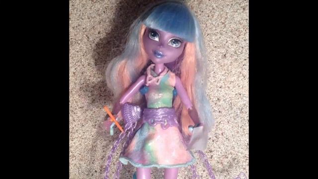 Stop Motion Monster High|шикарный портрет от Ривер|но что-то пошло не так... смотреть онлайн