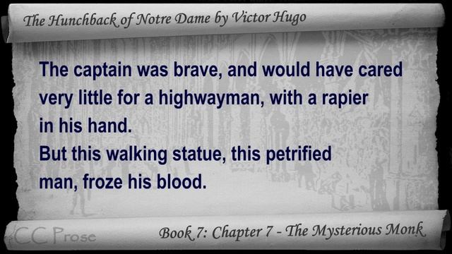Book 07 - Chapter 7 - The Hunchback of Notre Dame by Victor Hugo - The Mysterious Monk смотреть онлайн