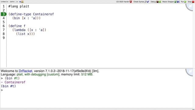 Plait Polymorphism 8 - polymorphic datatypes in Plait смотреть онлайн