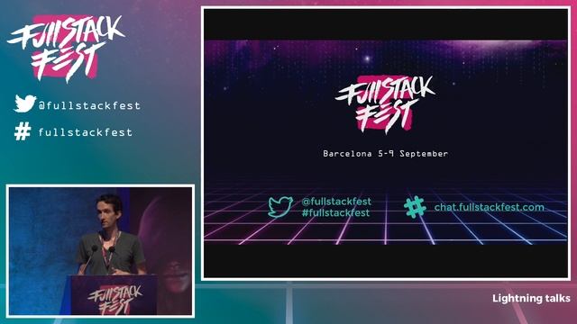 Backend lightning talks - Full Stack Fest 2016 смотреть онлайн